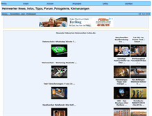 Tablet Screenshot of heimwerker-infos.de